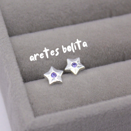 Aretes estrellita