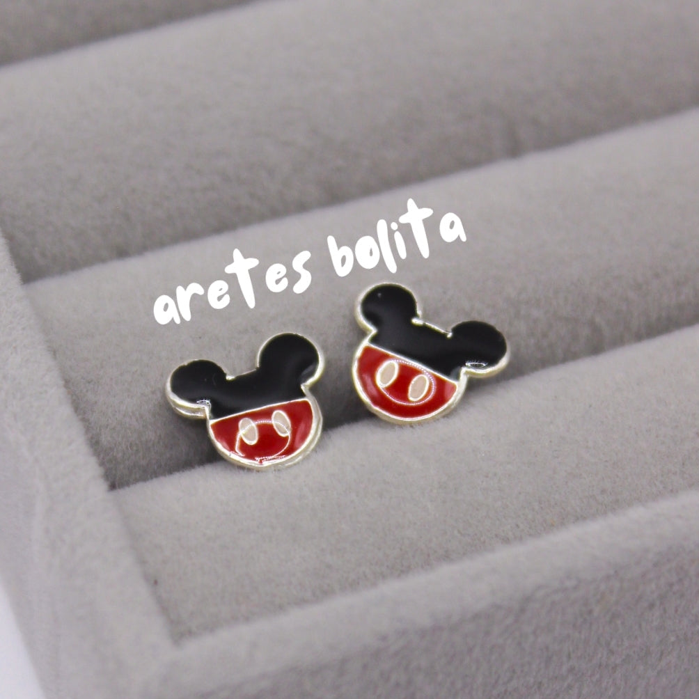 Aretes Mickey