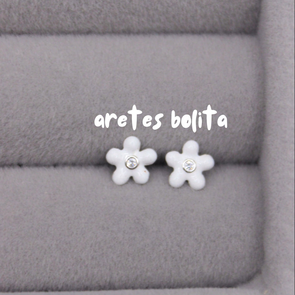 Aretes flor