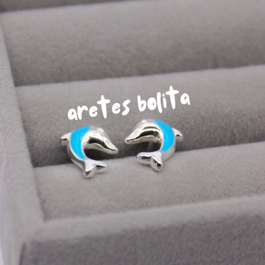 Aretes delfin