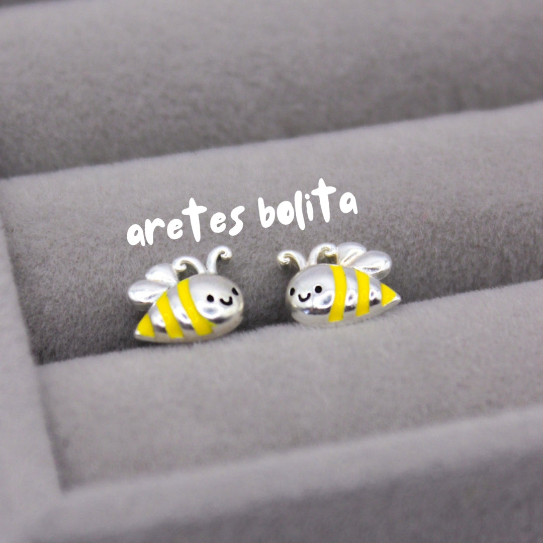 Aretes abeja