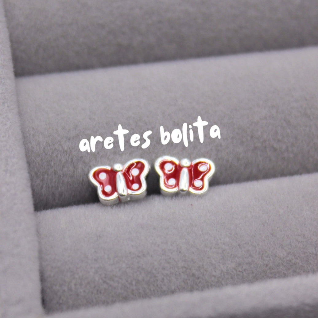 Aretes mariposa