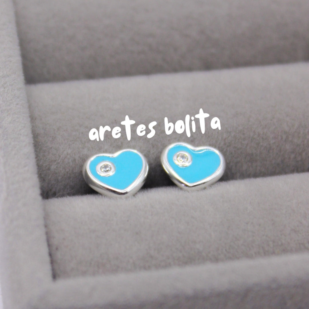 Aretes corazón