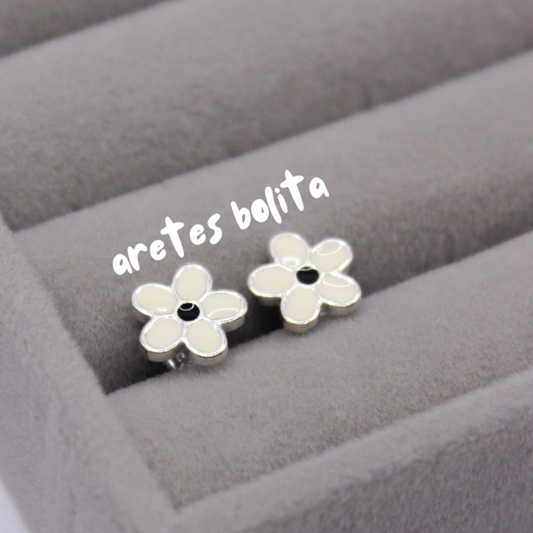 Aretes flor