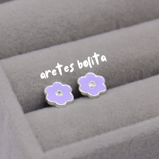 Aretes flor