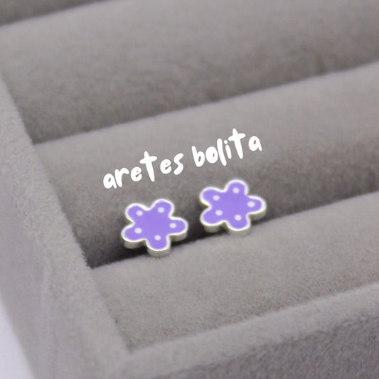 Aretes flor