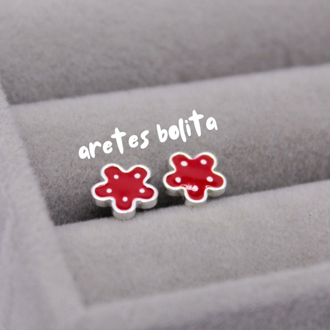 Aretes flor