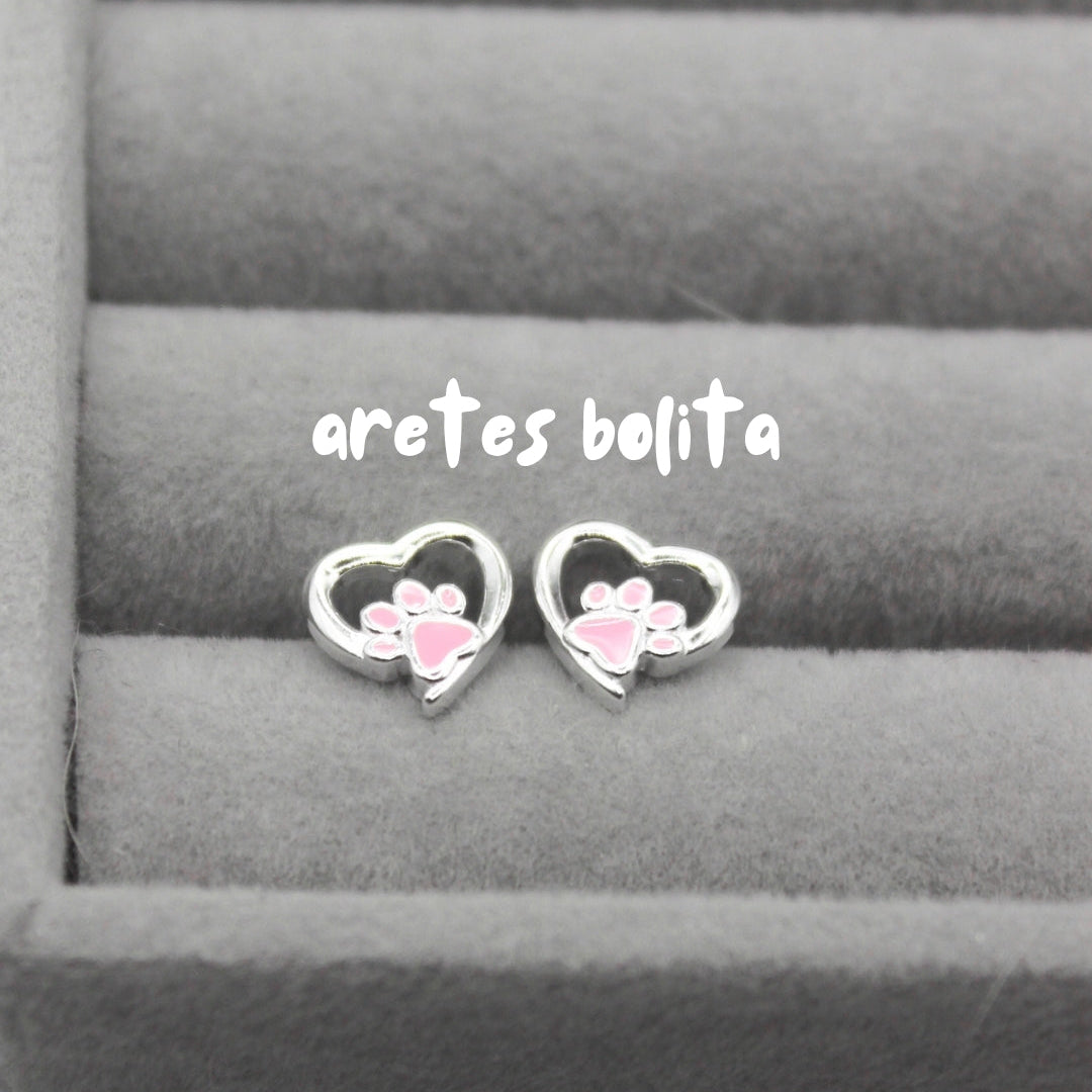 Aretes perro (huellita)