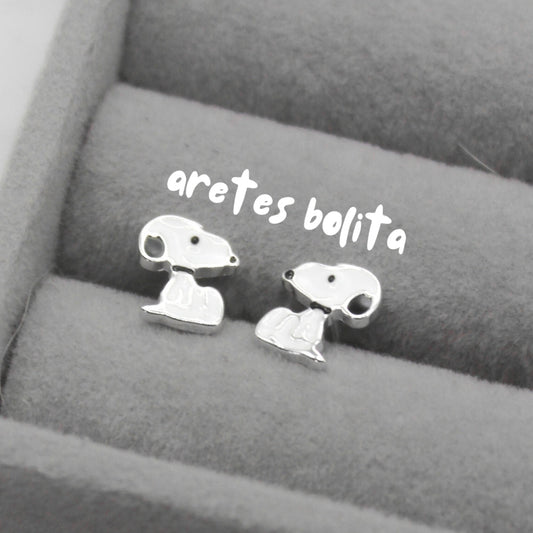 Aretes Snoopy