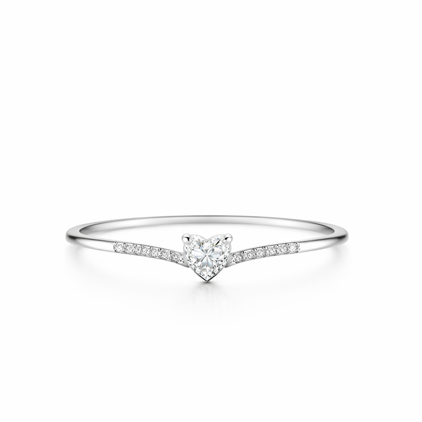 Anillo corazón