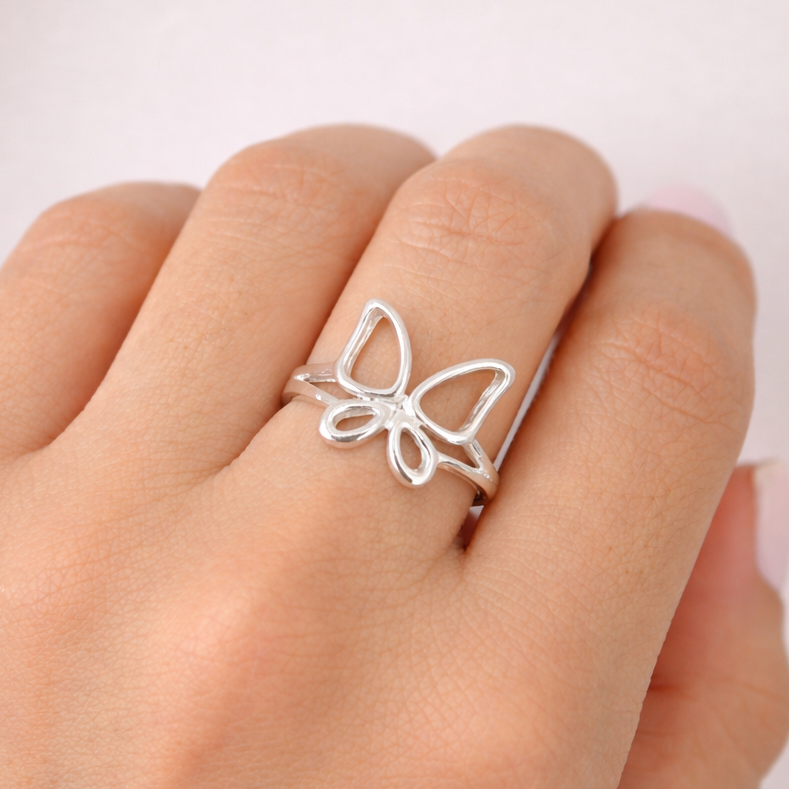 Anillo mariposa