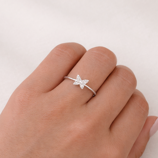 Anillo mariposa