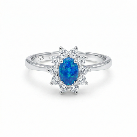 Anillo flor tornasol
