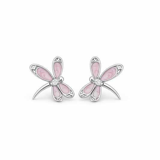 Aretes libélula