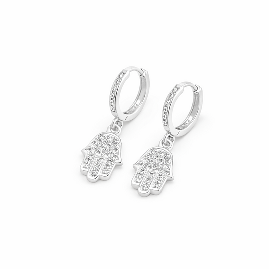 Aretes Mano de Fátima