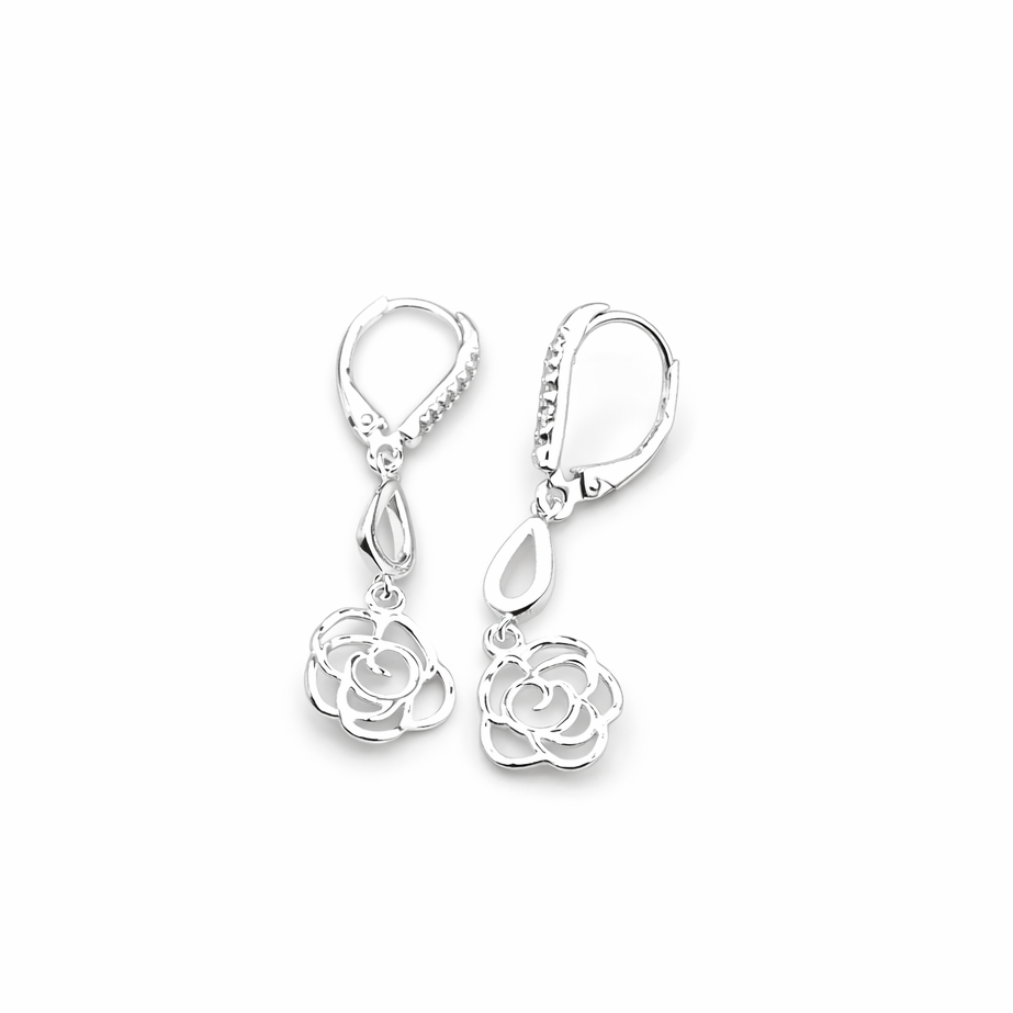 Aretes rosa