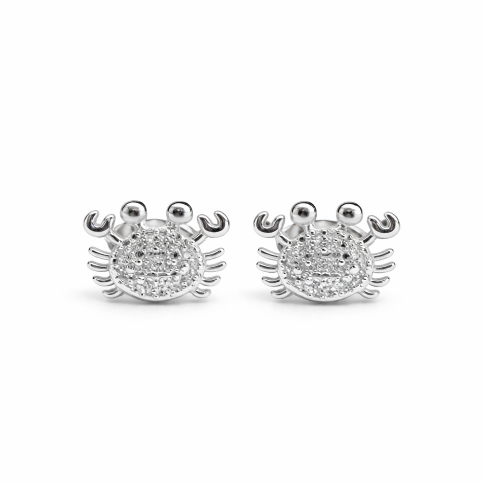 Aretes cangrejo