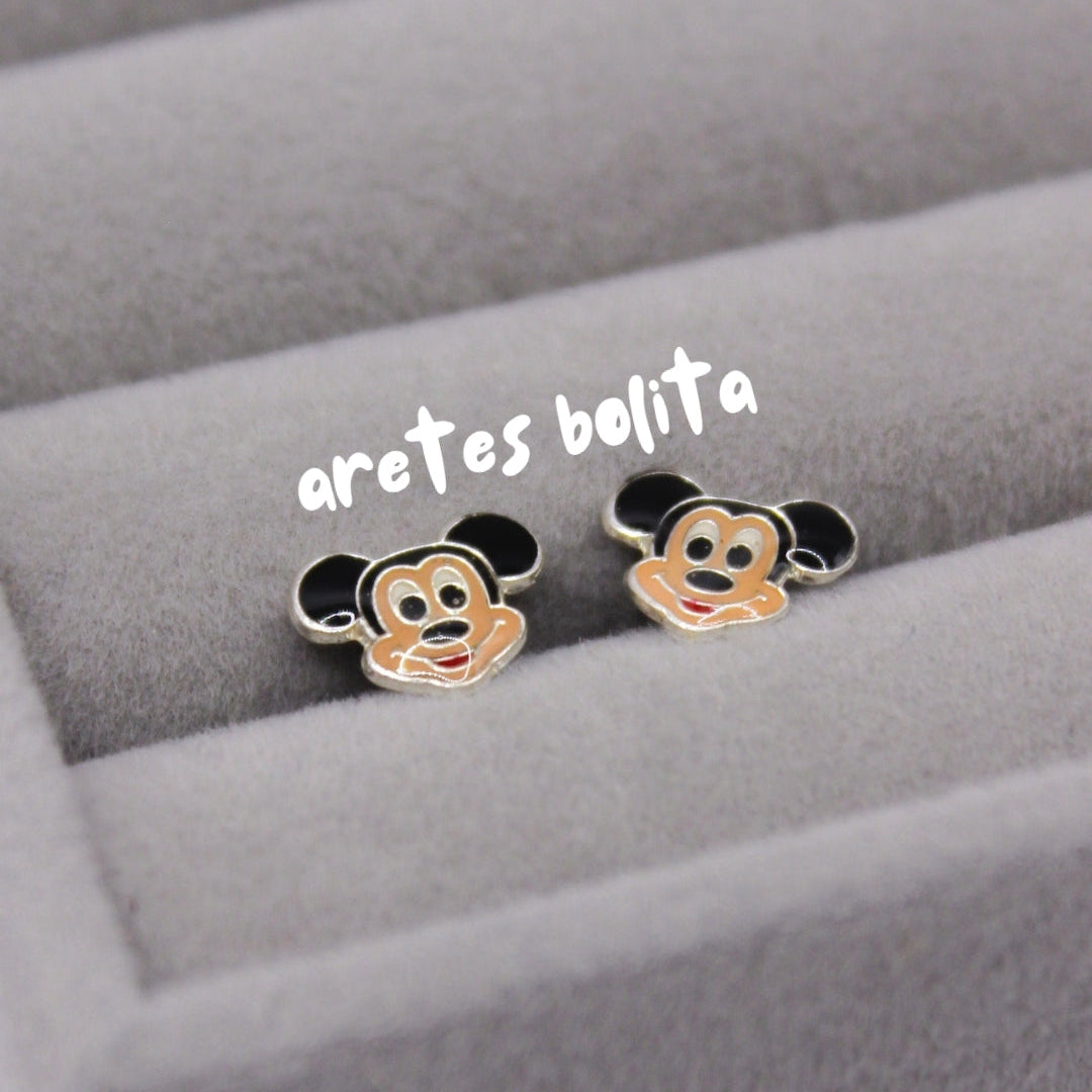 Aretes Mickey
