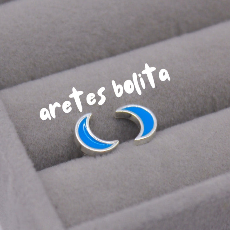 Aretes luna