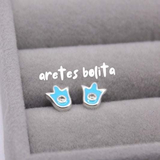 Aretes tulipán