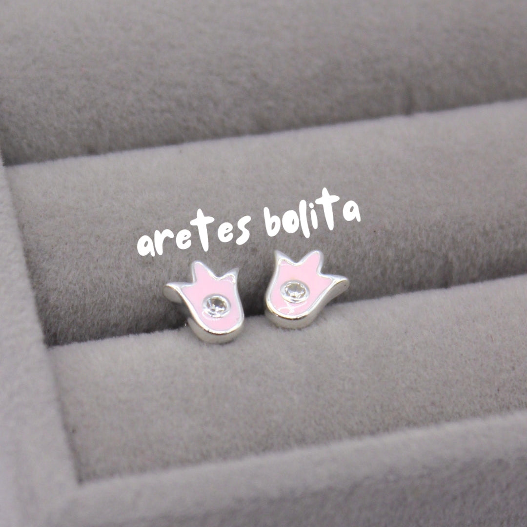 Aretes tulipán