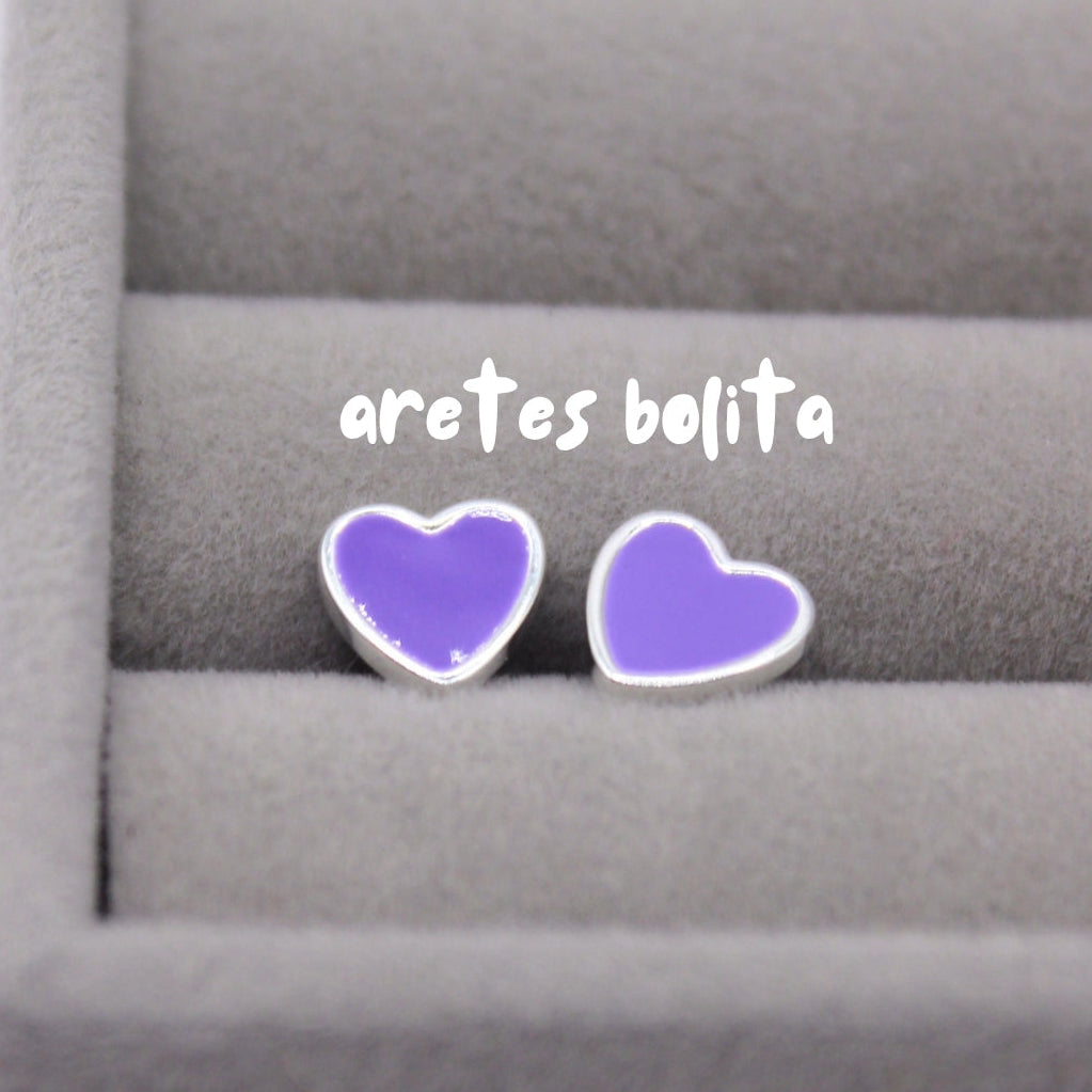 Aretes corazón