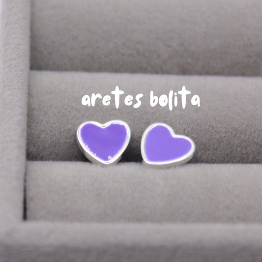 Aretes corazón