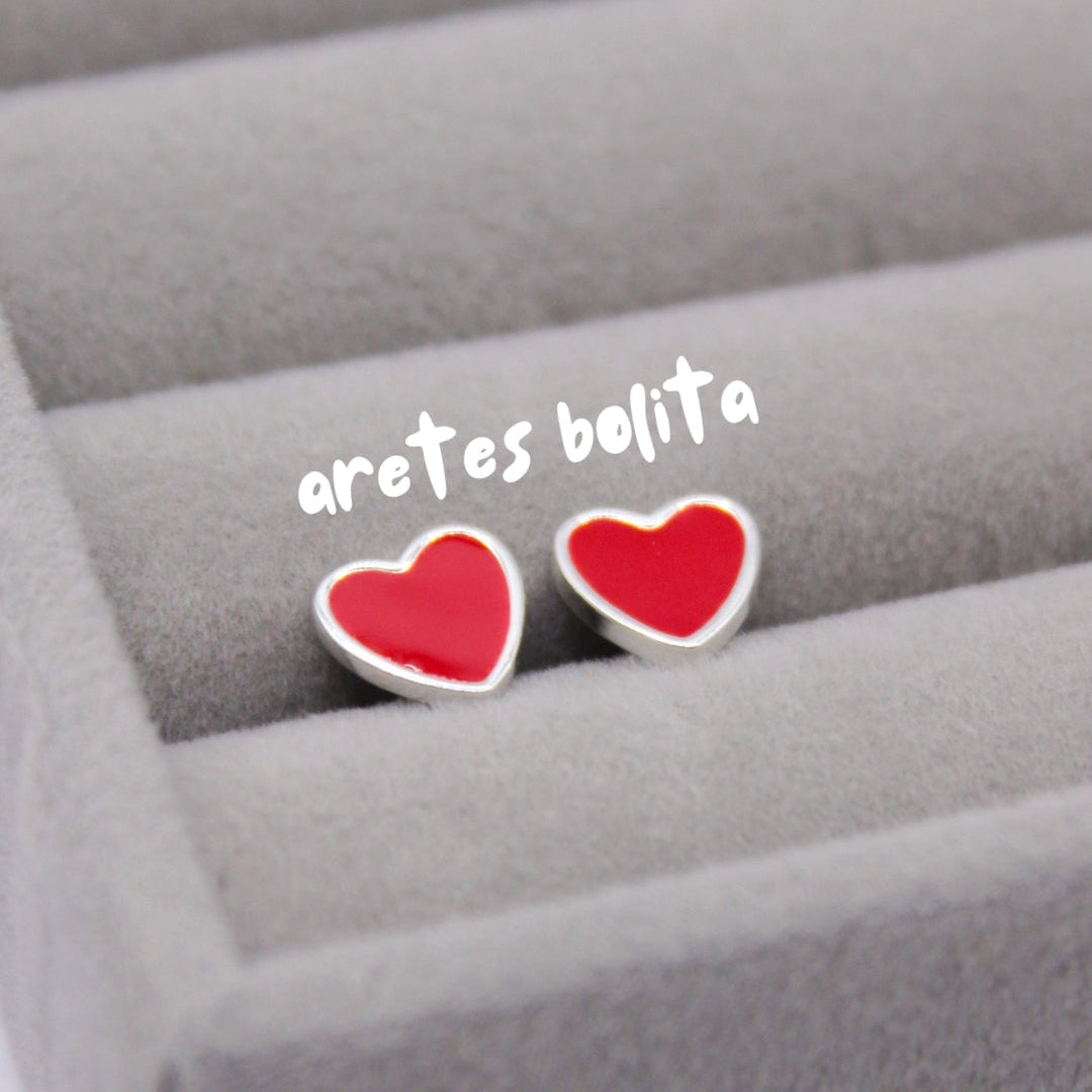 Aretes corazón