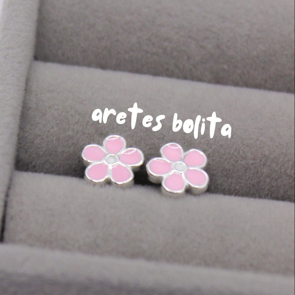 Aretes flor
