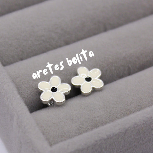 Aretes flor