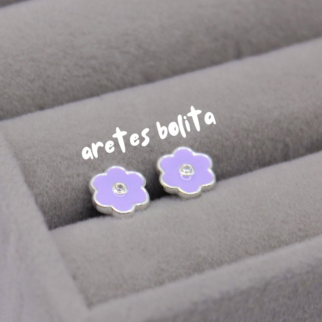 Aretes flor