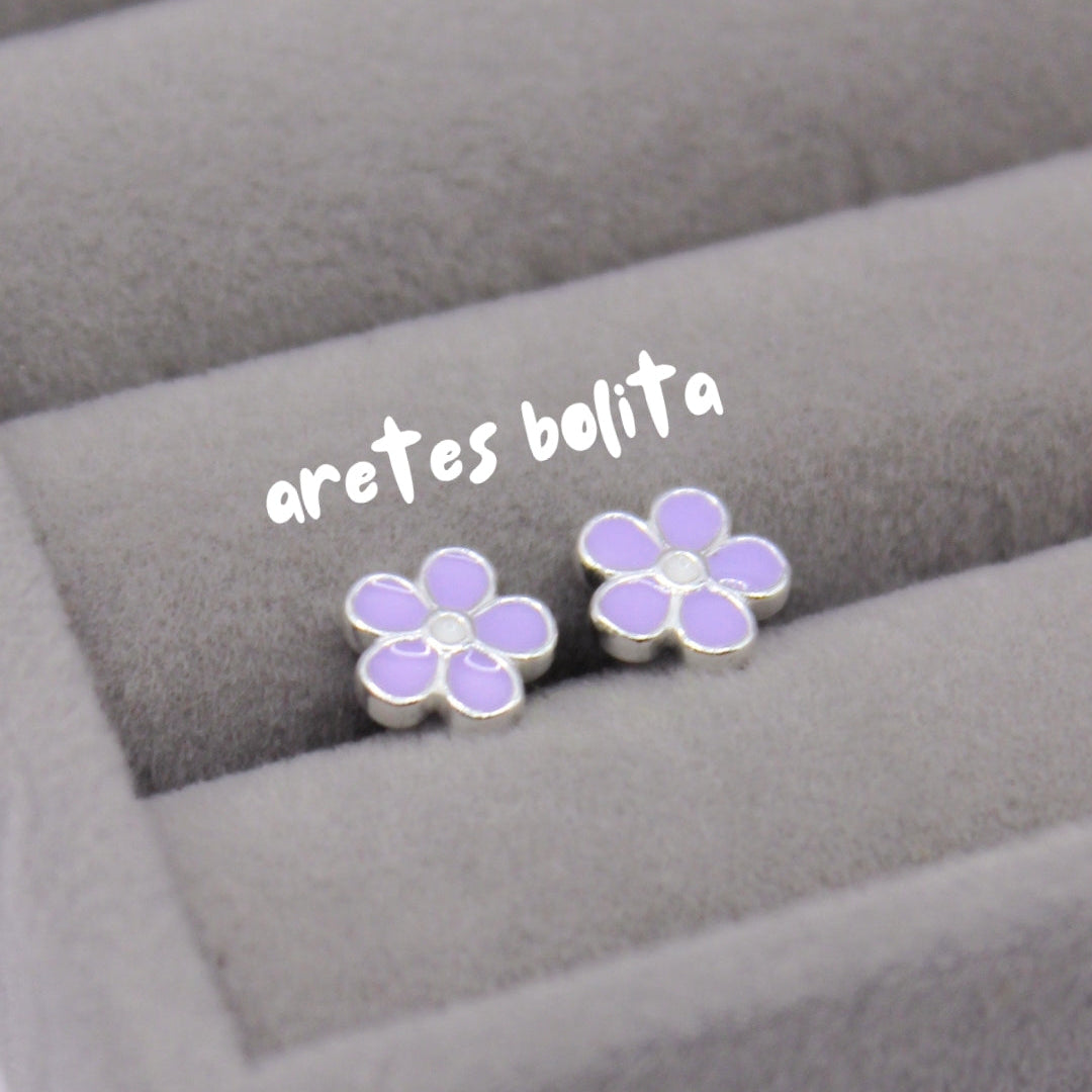 Aretes flor