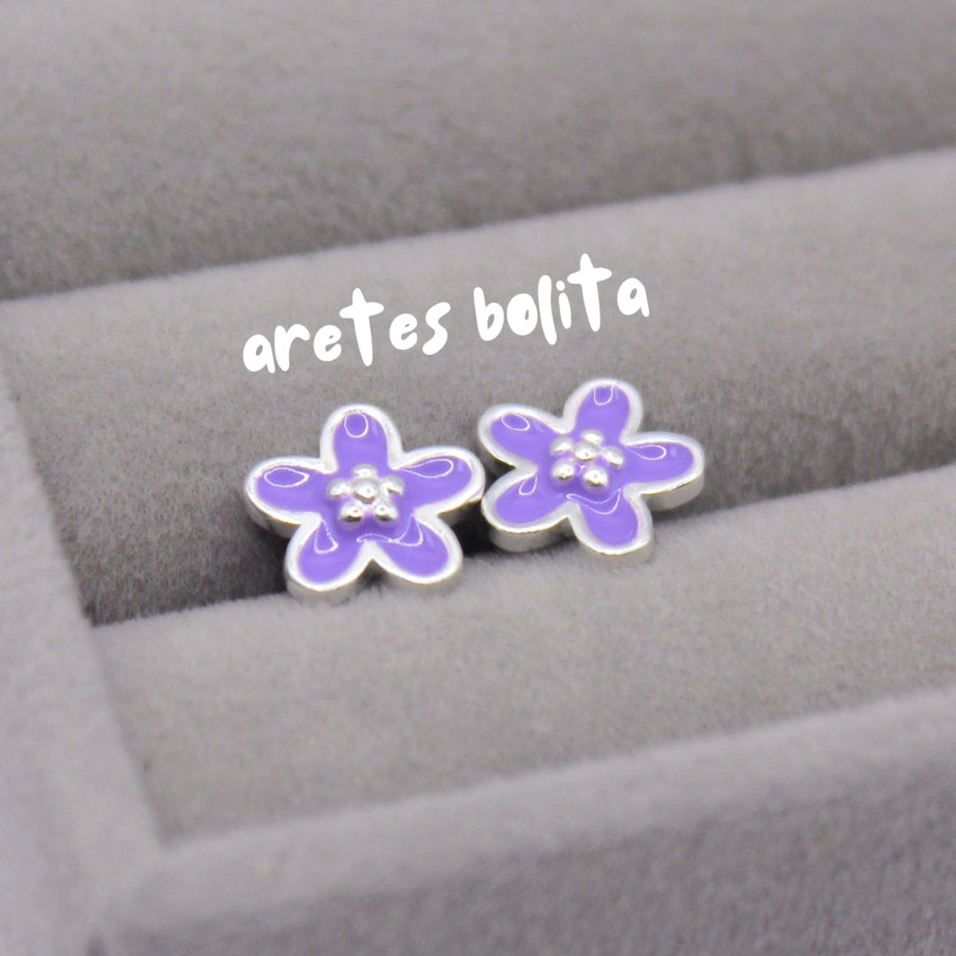 Aretes flor