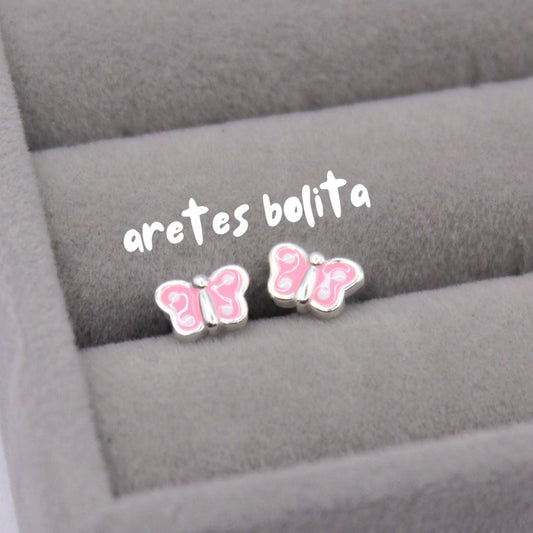 Aretes mariposa