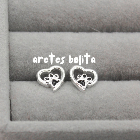 Aretes perro (huellita)