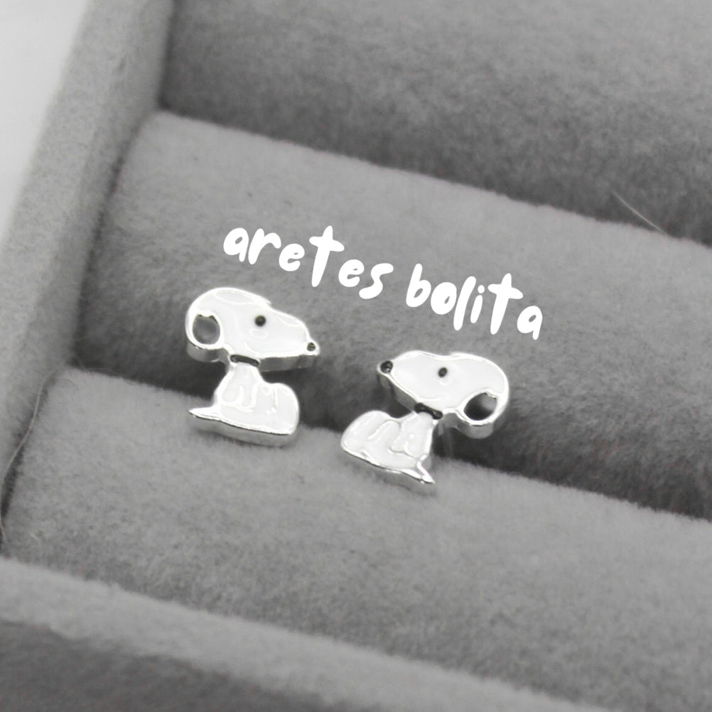 Aretes Snoopy