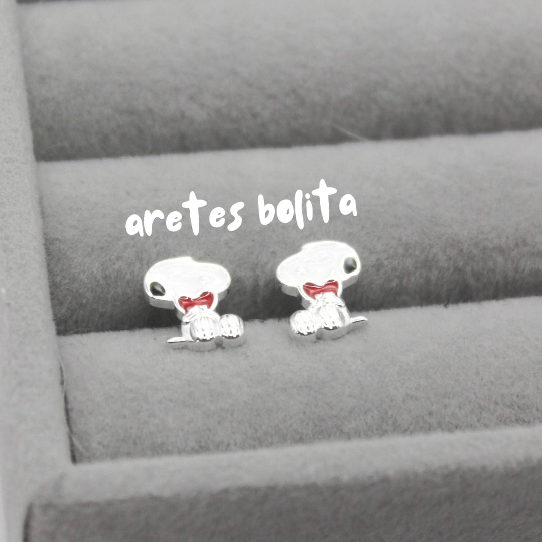 Aretes Snoopy