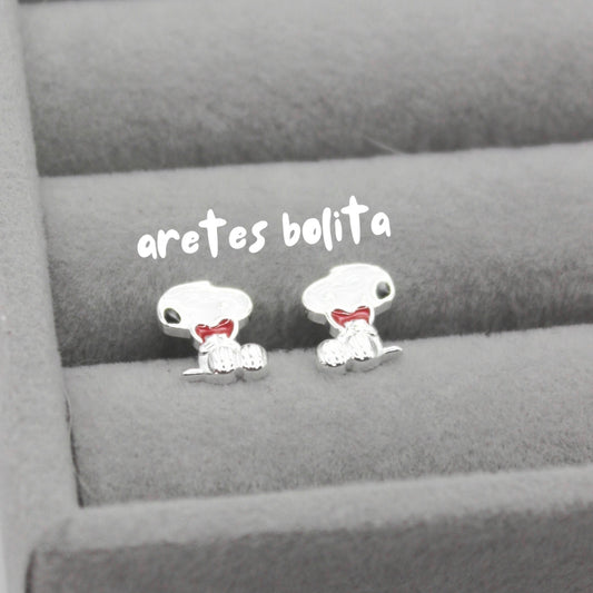 Aretes Snoopy