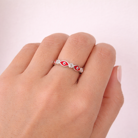 Anillo ojo turco