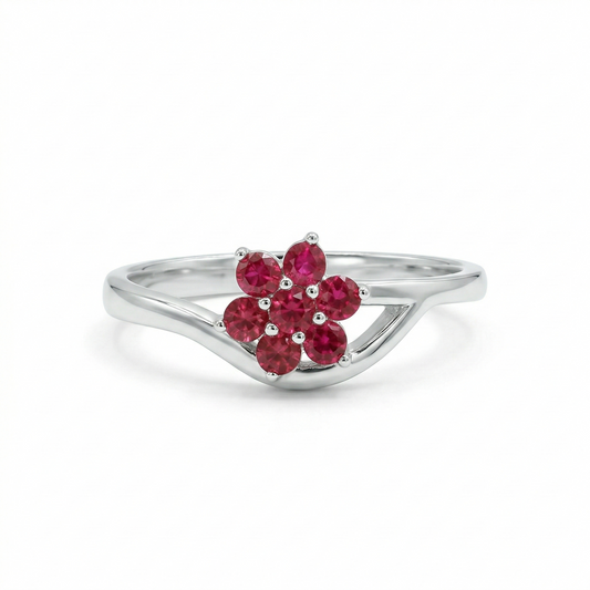 Anillo flor