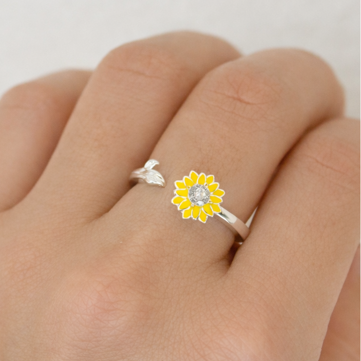 Anillo girasol