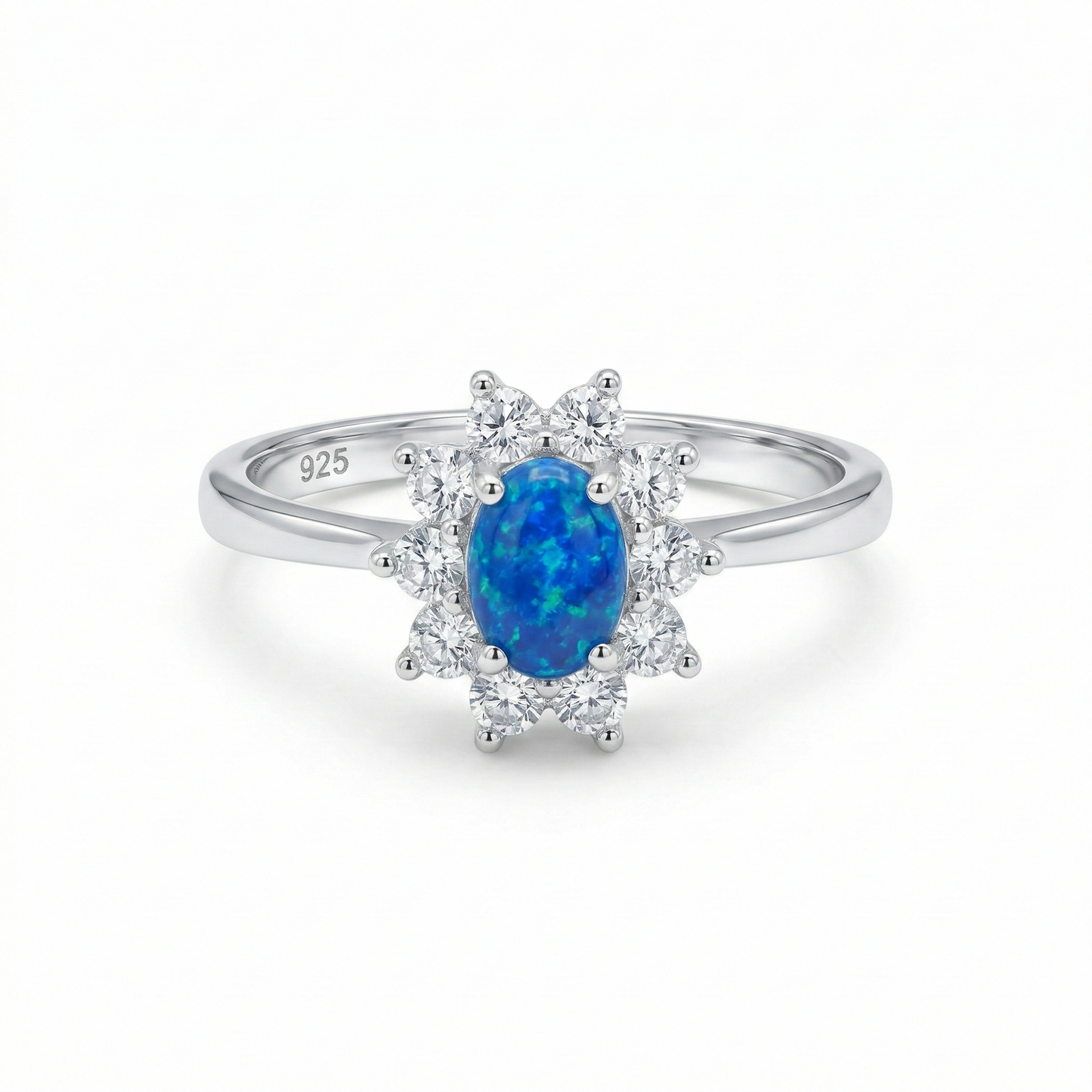 Anillo flor tornasol