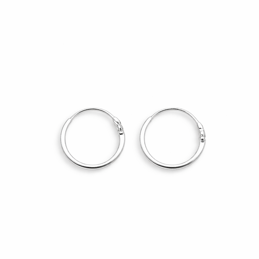 Aretes argollas 1cm