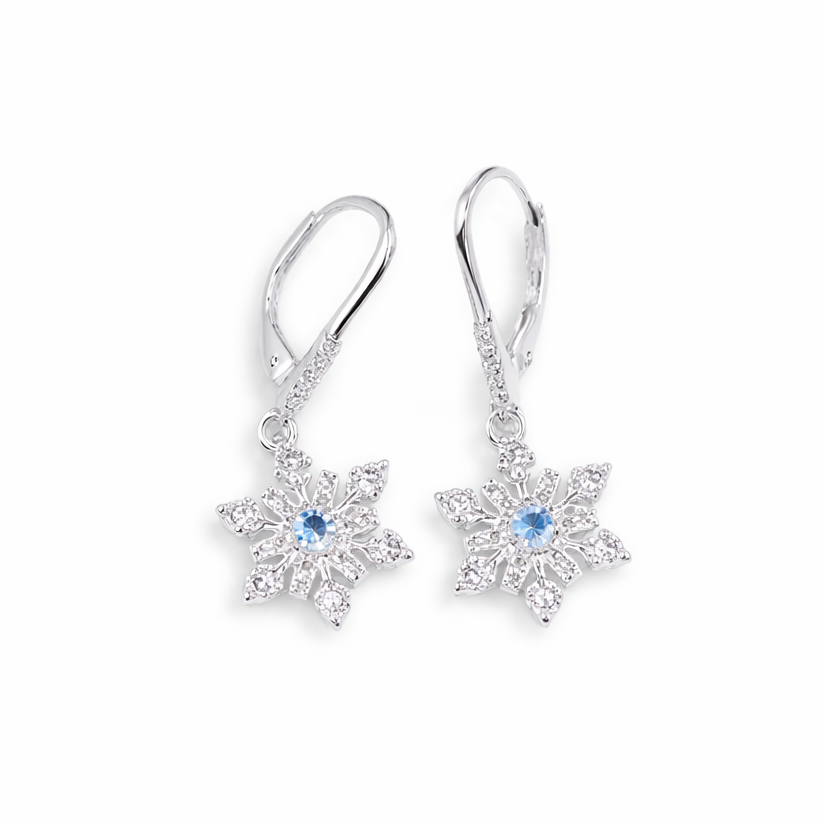 Aretes copo de nieve