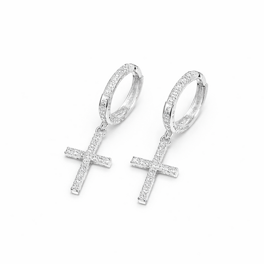 Aretes cruz