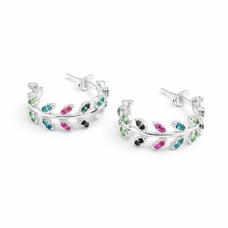 Aretes hojitas
