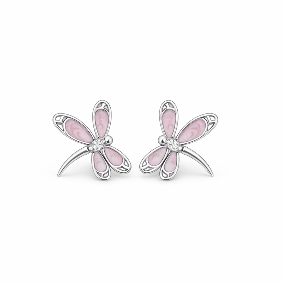 Aretes libélula
