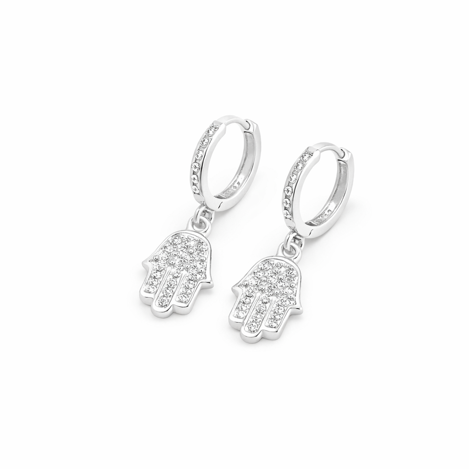 Aretes Mano de Fátima