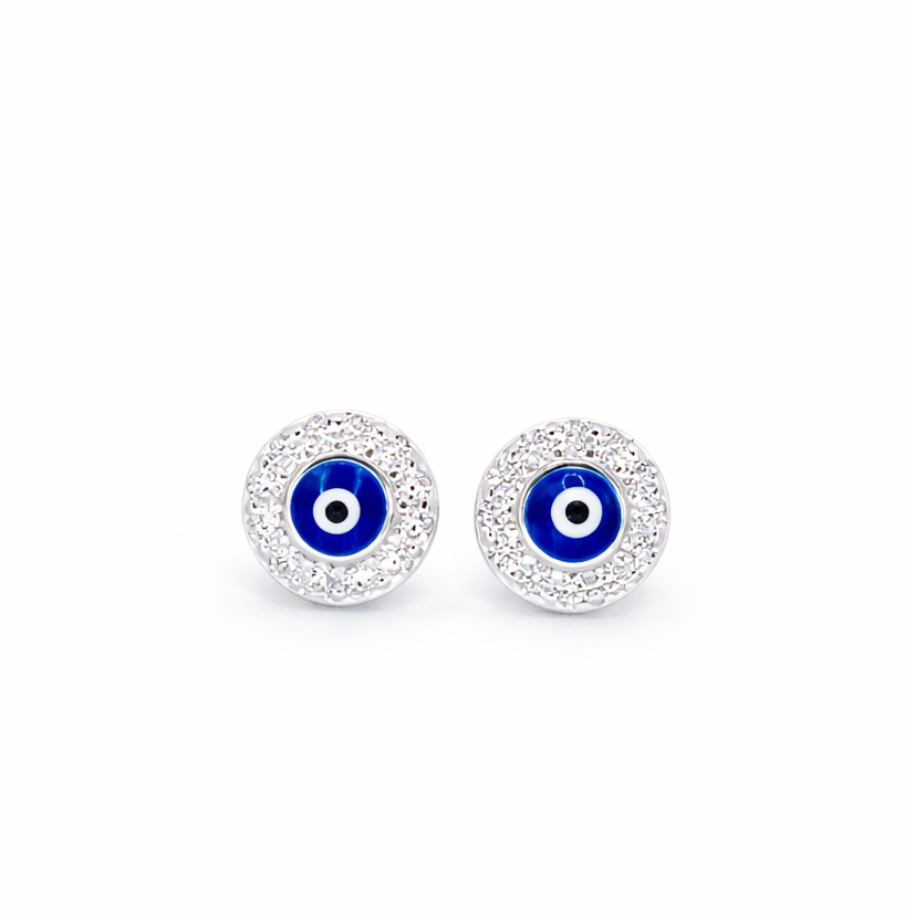 Aretes ojo turco