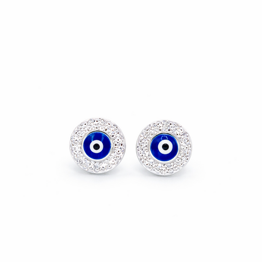 Aretes ojo turco